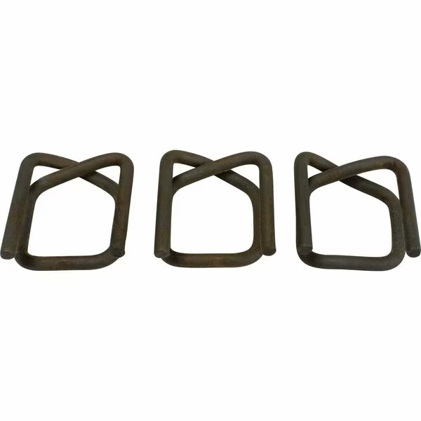 Poly  Cord Buckles  12 Phosphate Wire, 1000PK, Encore Packaging, Mfr#: P12WB2-PH
